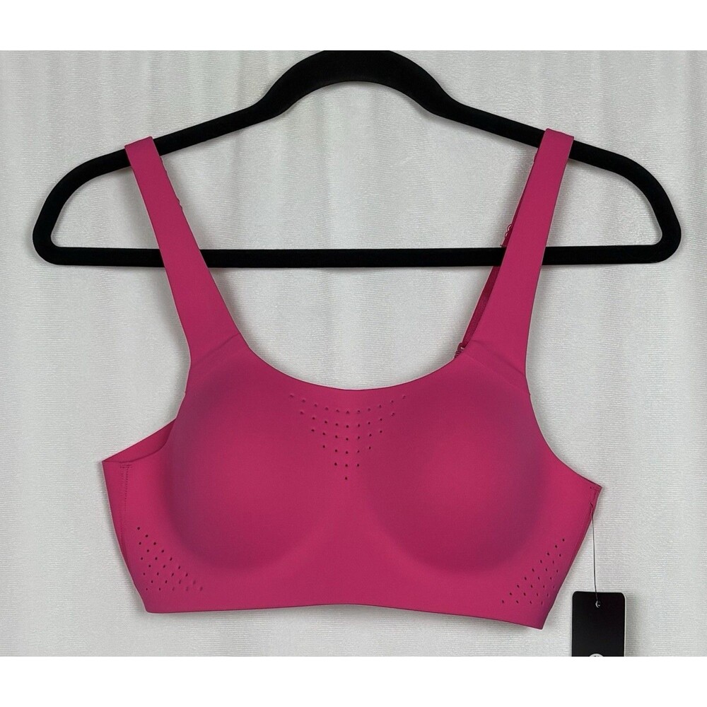 MOVE THEOLOGY Teresa Bra High Impact Sports Bra Hot Pink Small NWT